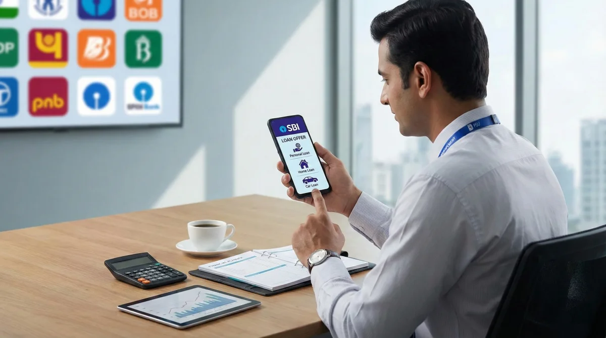 Personal loan options for PSU employees India